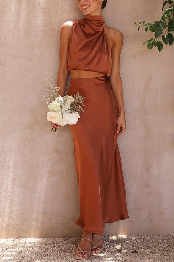 Hope: Elegant Satin Set