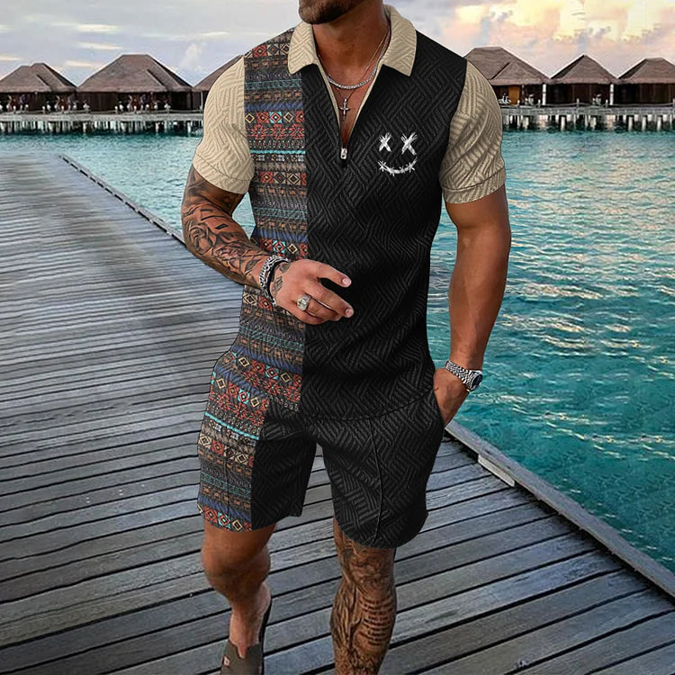 Vita Di Palma™ | Erik Time Traveler Polo & Shorts Set