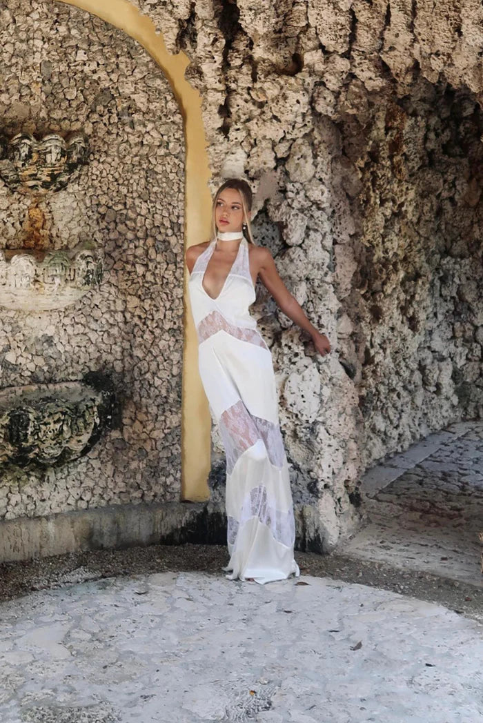 Mira: Lace Maxi Dress