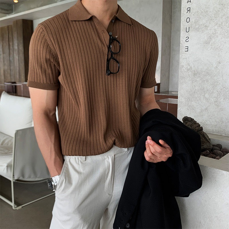 Vita Di Palma™ | Knitted Polo Shirt