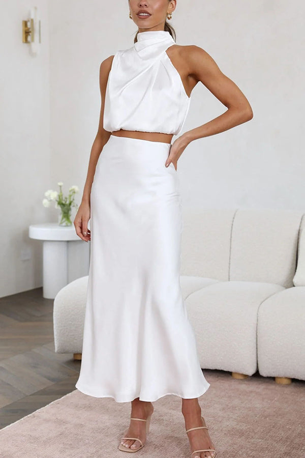 Hope: Elegant Satin Set