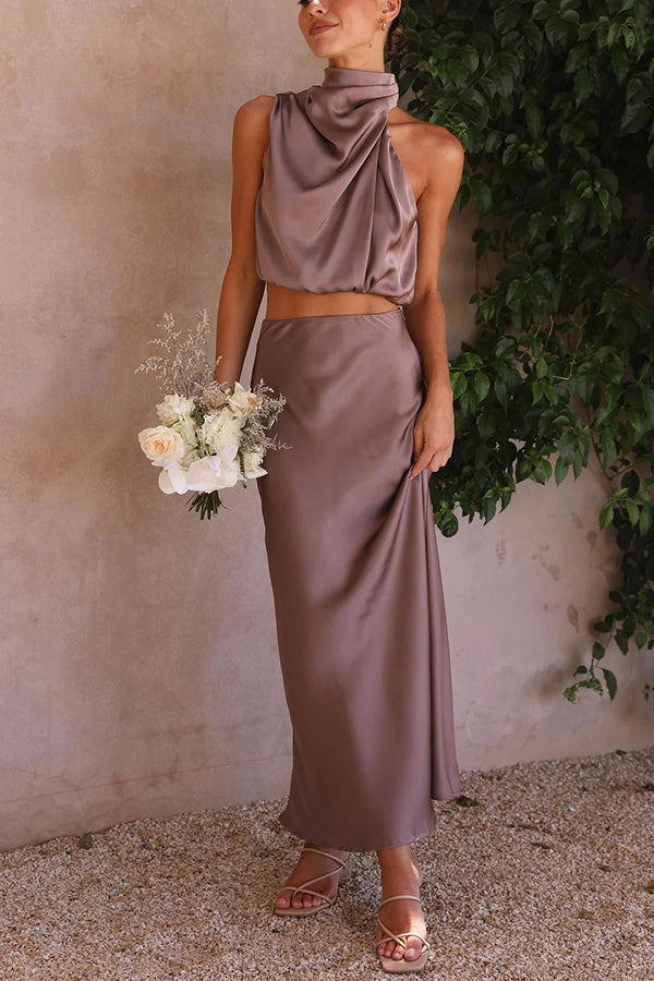 Hope: Elegant Satin Set