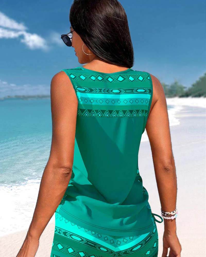 Vita Di Palma™ | V-Neck Tankini
