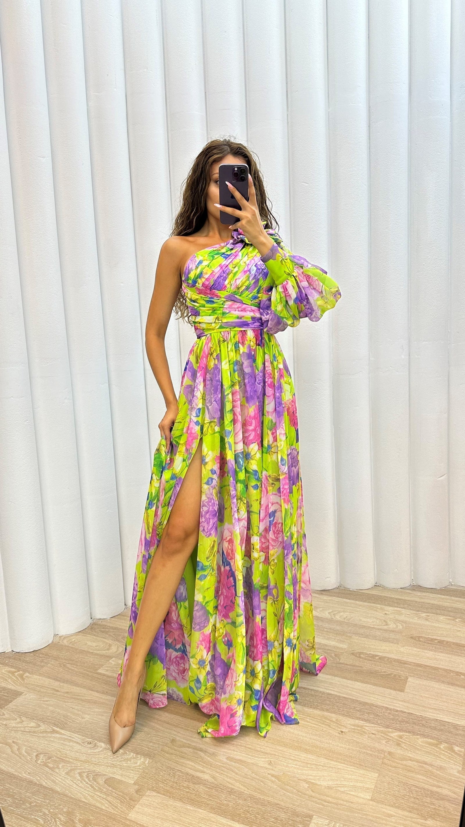 Paige: Stunning Flowing Gown