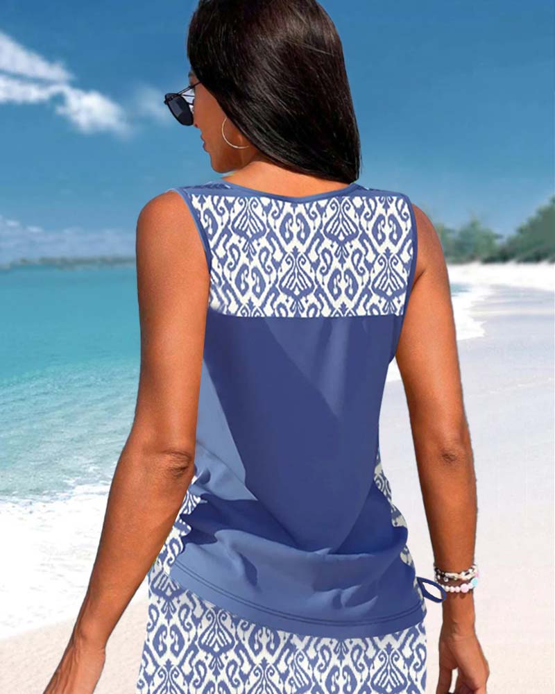 Vita Di Palma™ | V-Neck Tankini