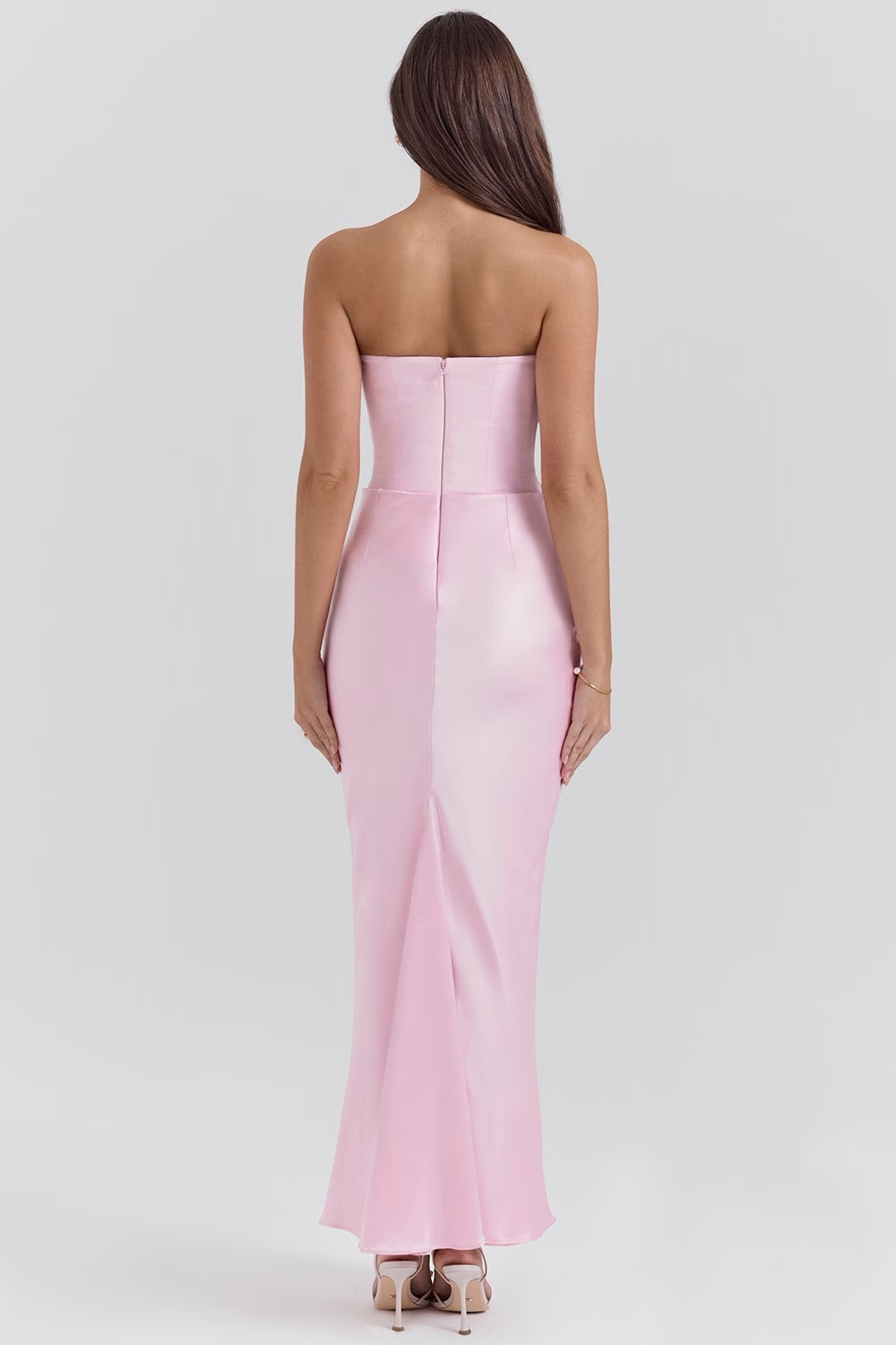 Tessa: Strapless Maxi Dress