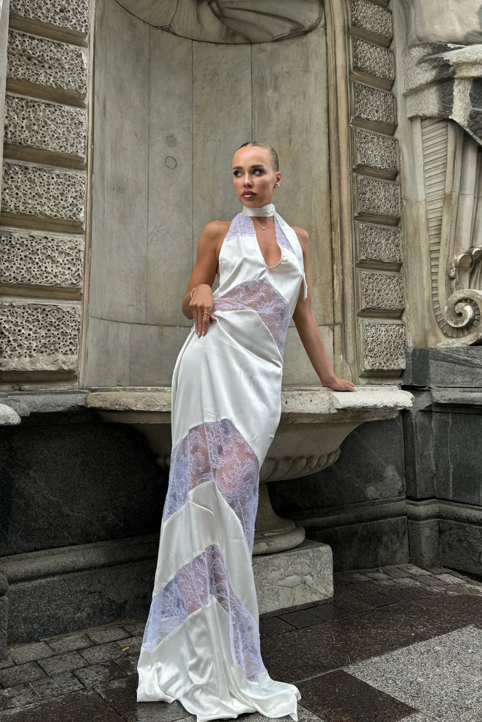 Mira: Lace Maxi Dress