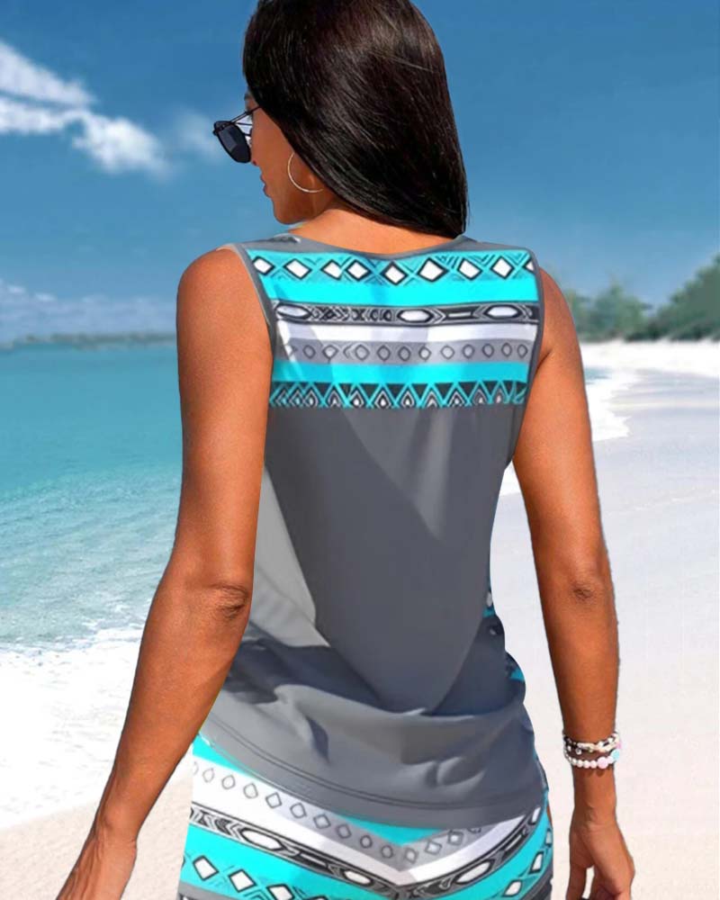 Vita Di Palma™ | V-Neck Tankini