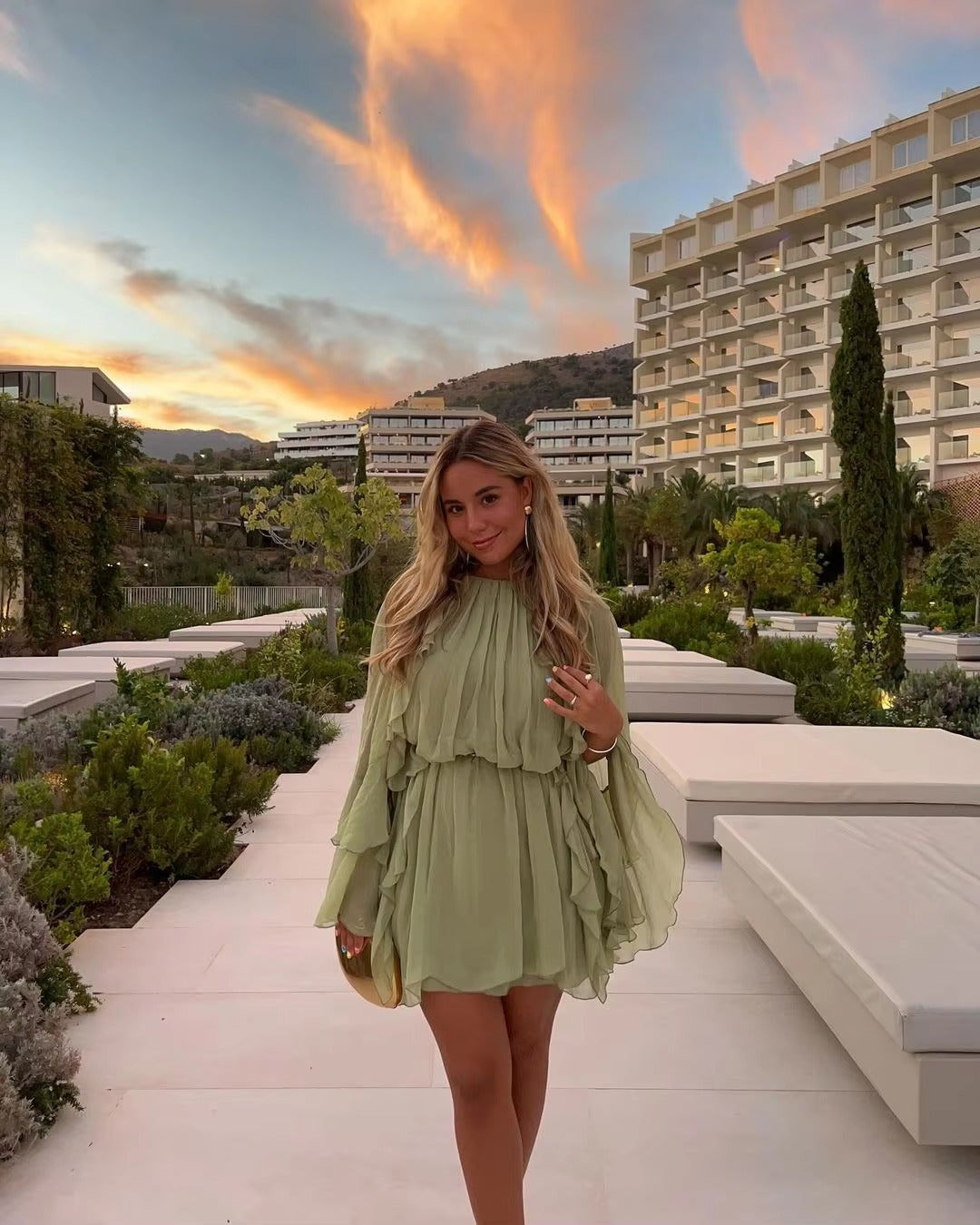 Vita Di Palma™ | Elegant Pleated Dress