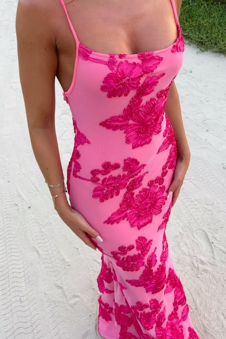 Thea: Floral Maxi Dress