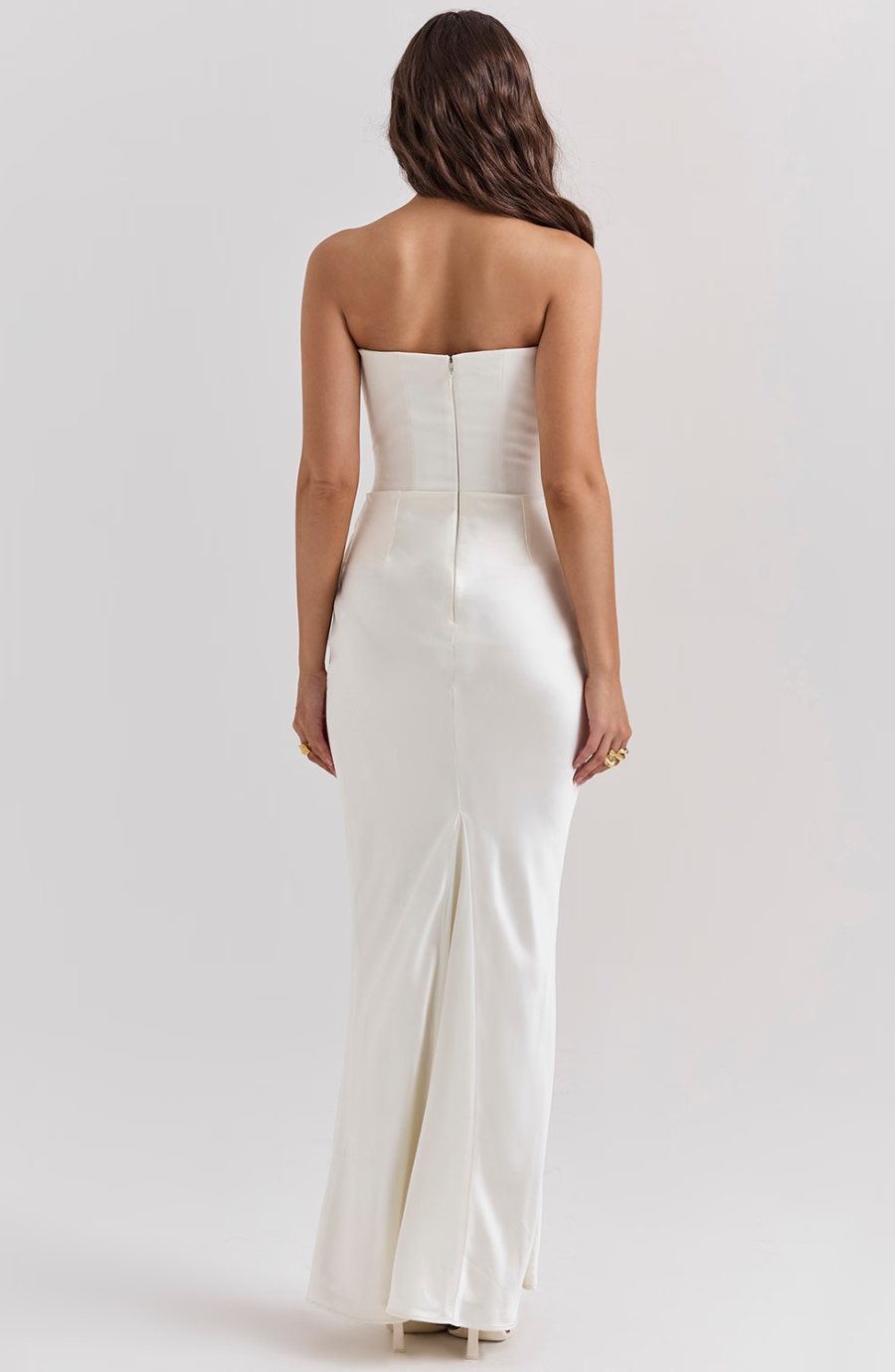 Tessa: Strapless Maxi Dress