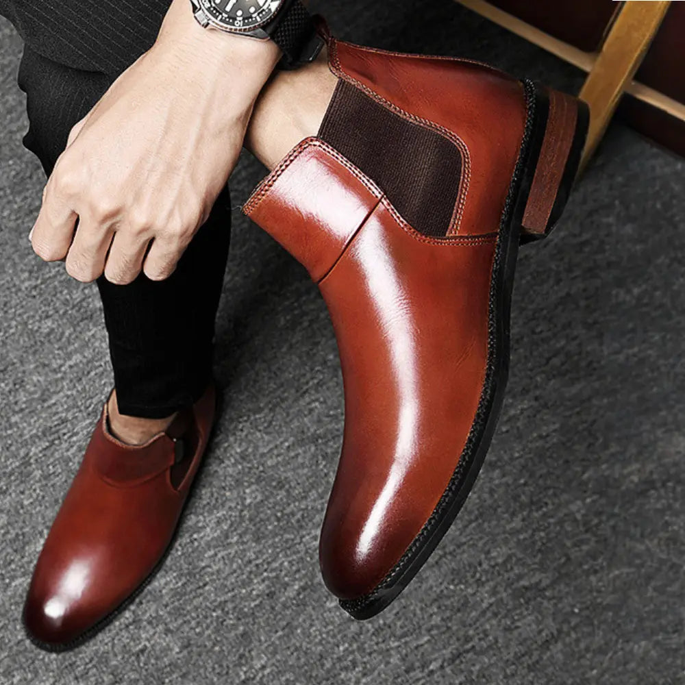 The Lustrous Chelsea Boots