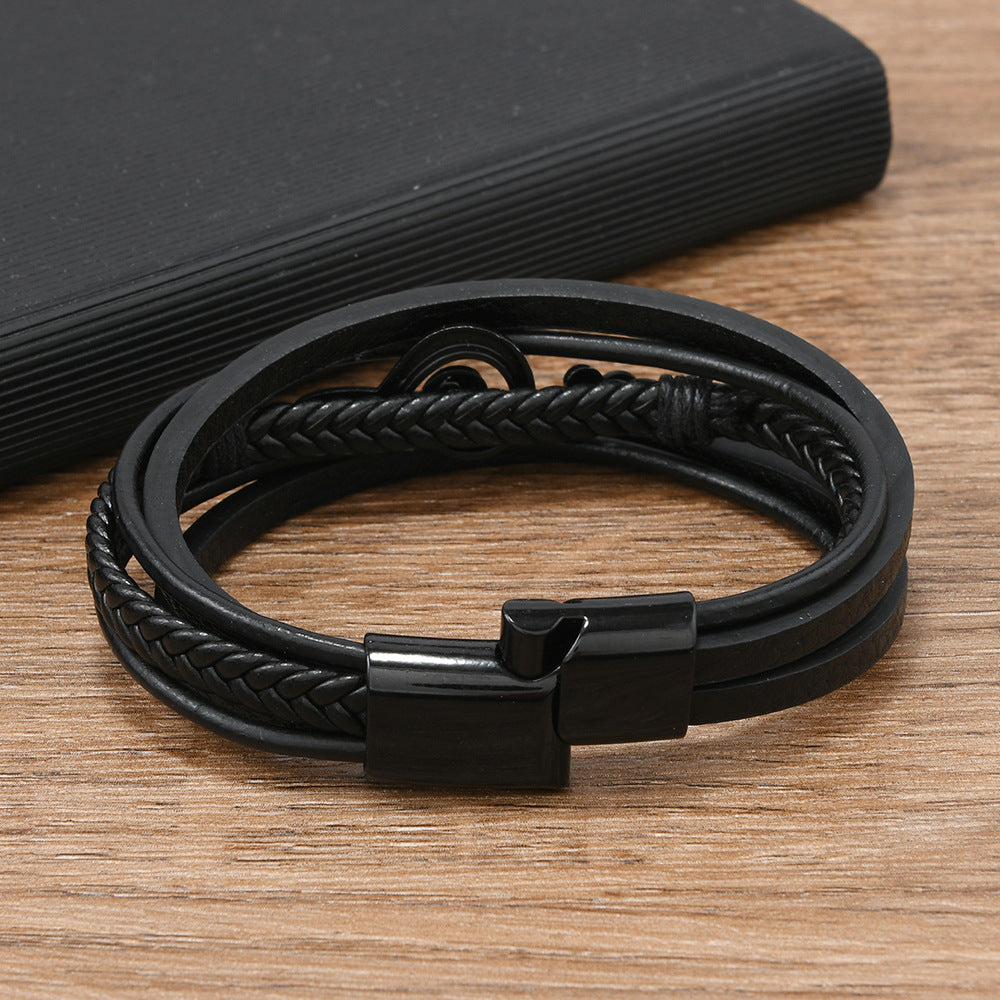 Vita Di Palma™ | Leather Bracelet for Music Lovers