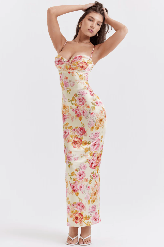 Amelia: Charming Floral Dress
