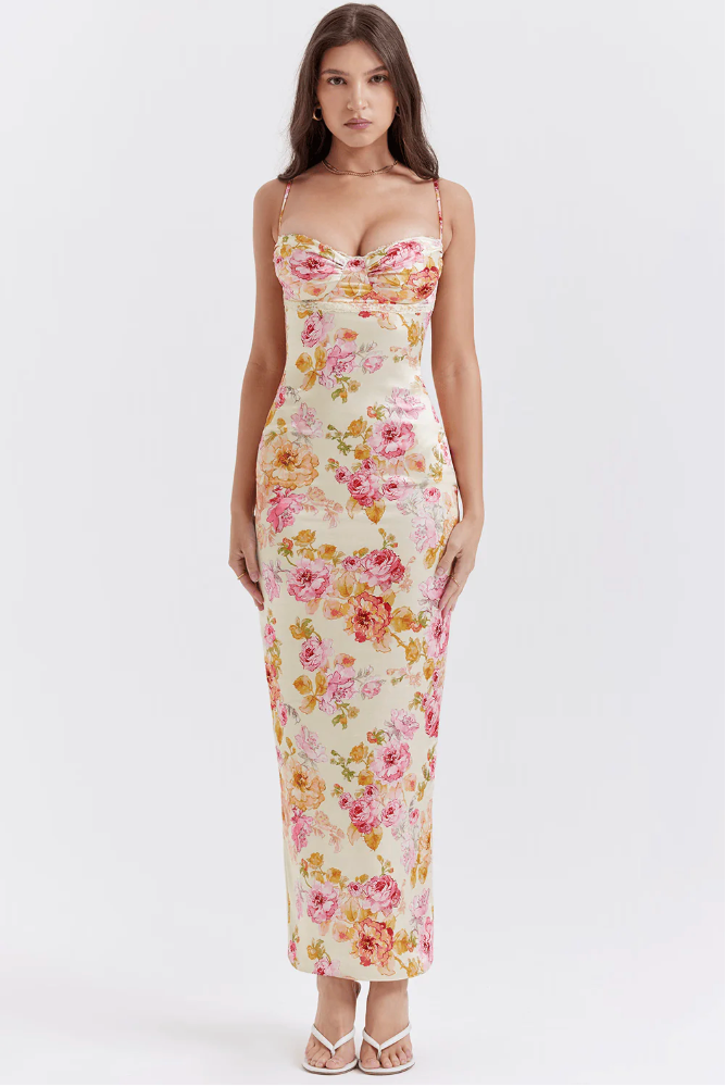 Amelia: Charming Floral Dress