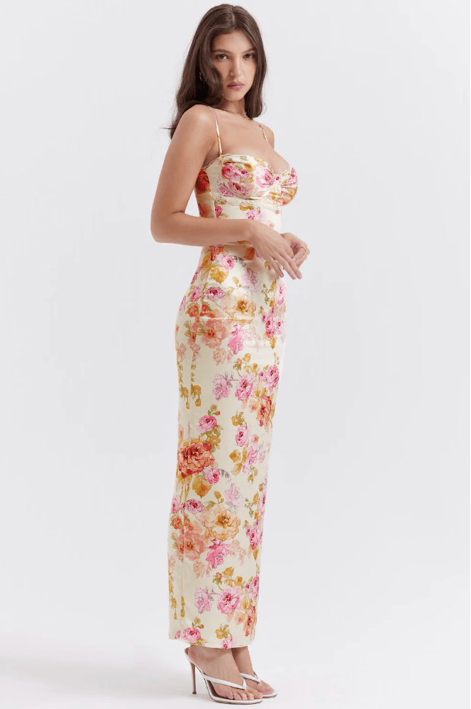 Amelia: Charming Floral Dress