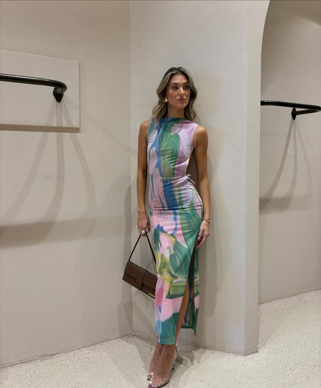 Nola: Pastel Maxi Dress