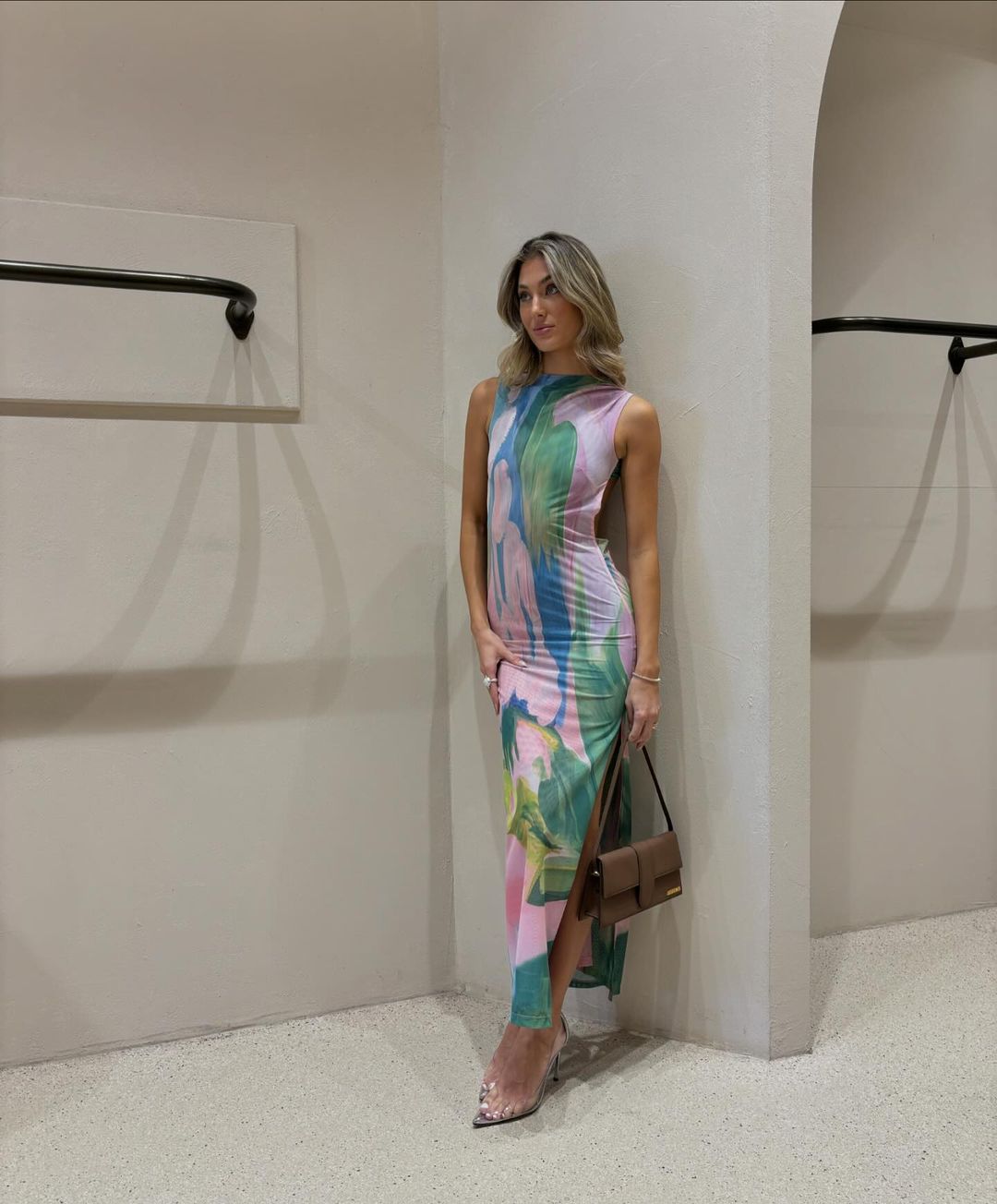 Nola: Pastel Maxi Dress
