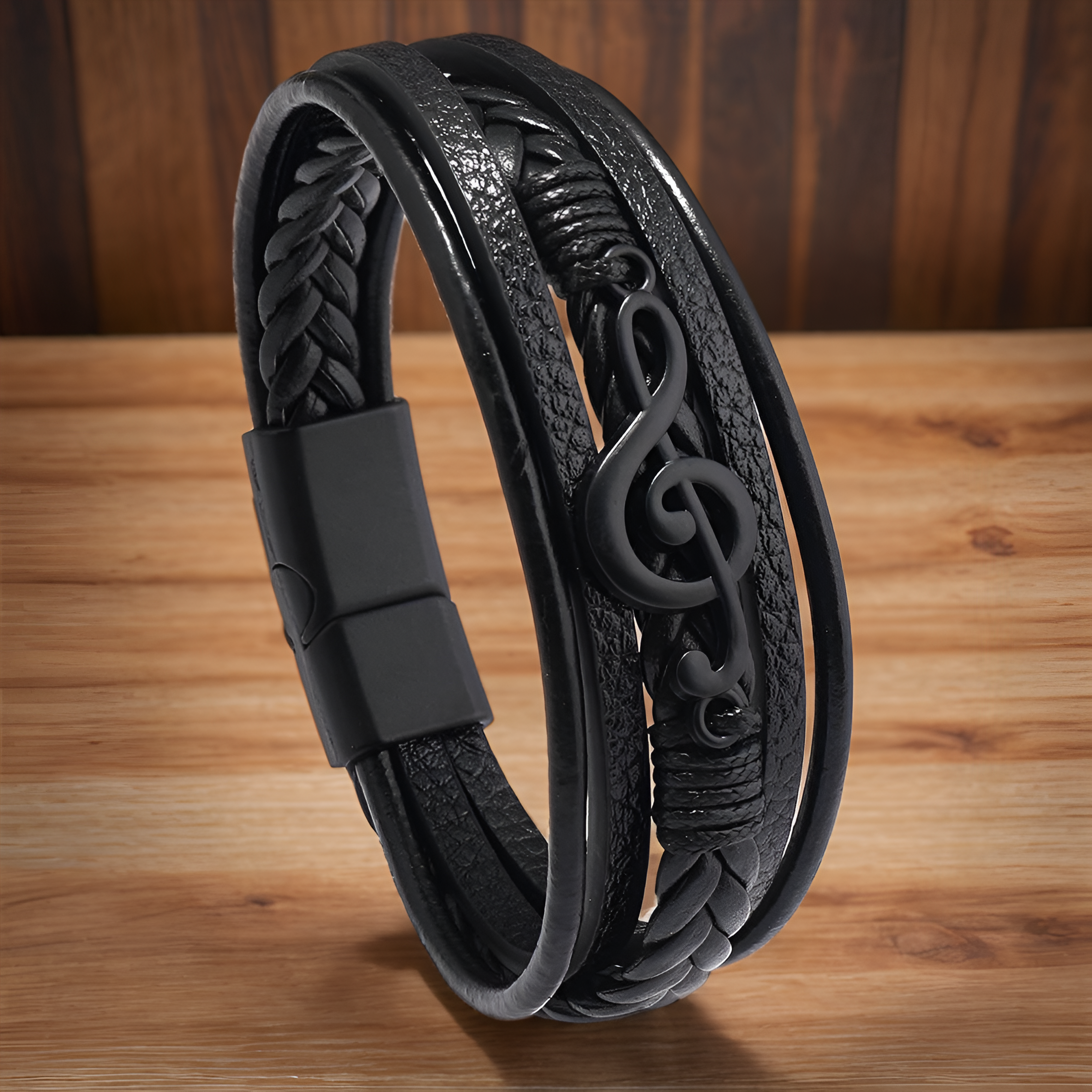 Vita Di Palma™ | Leather Bracelet for Music Lovers