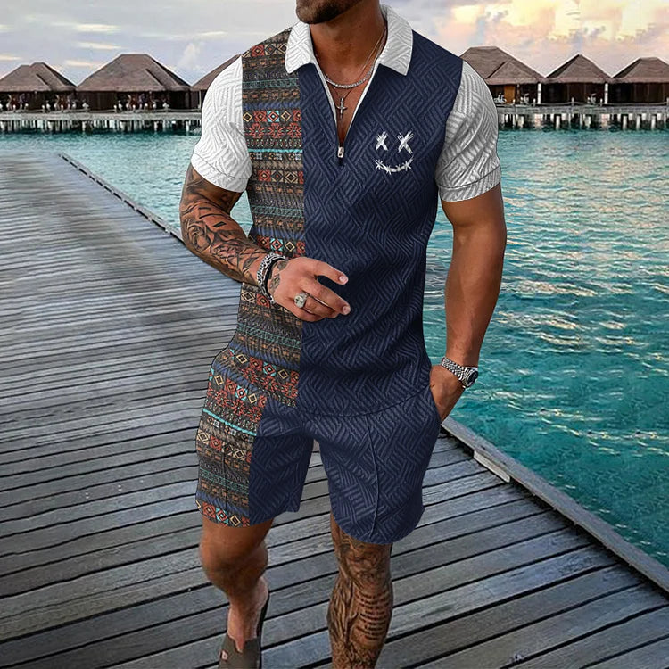 Vita Di Palma™ | Erik Time Traveler Polo & Shorts Set