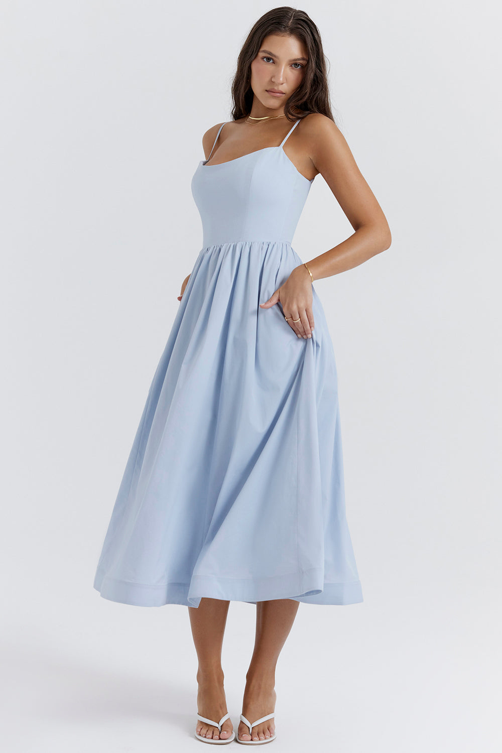 Maria: Elegant Midi Dress