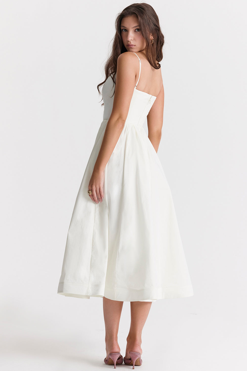 Maria: Elegant Midi Dress