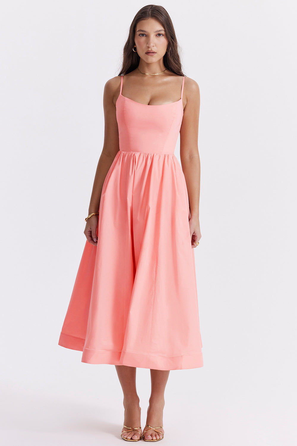 Maria: Elegant Midi Dress