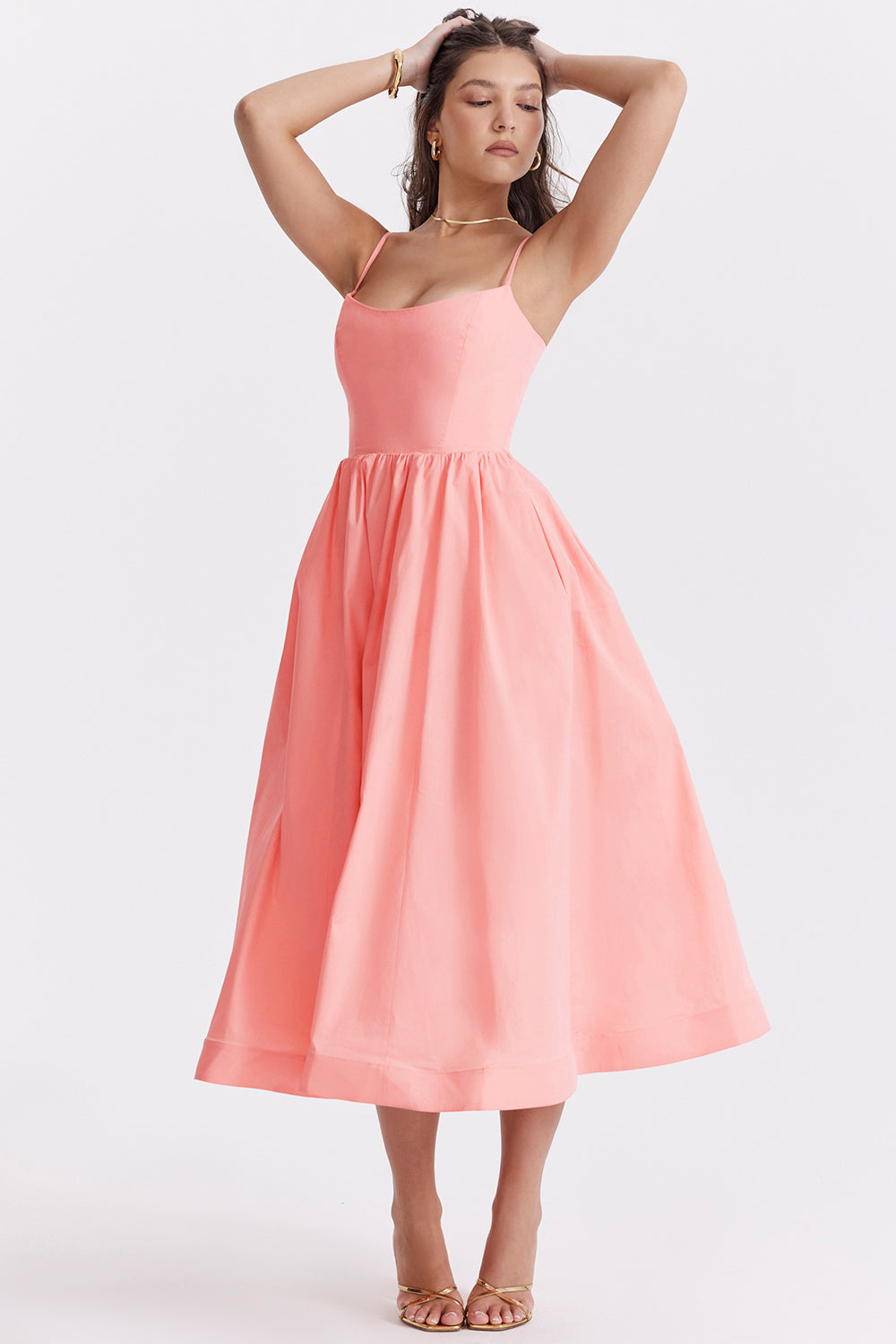 Maria: Elegant Midi Dress