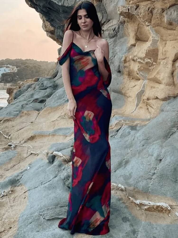 Vita Di Palma™ | Black Maxi Dress