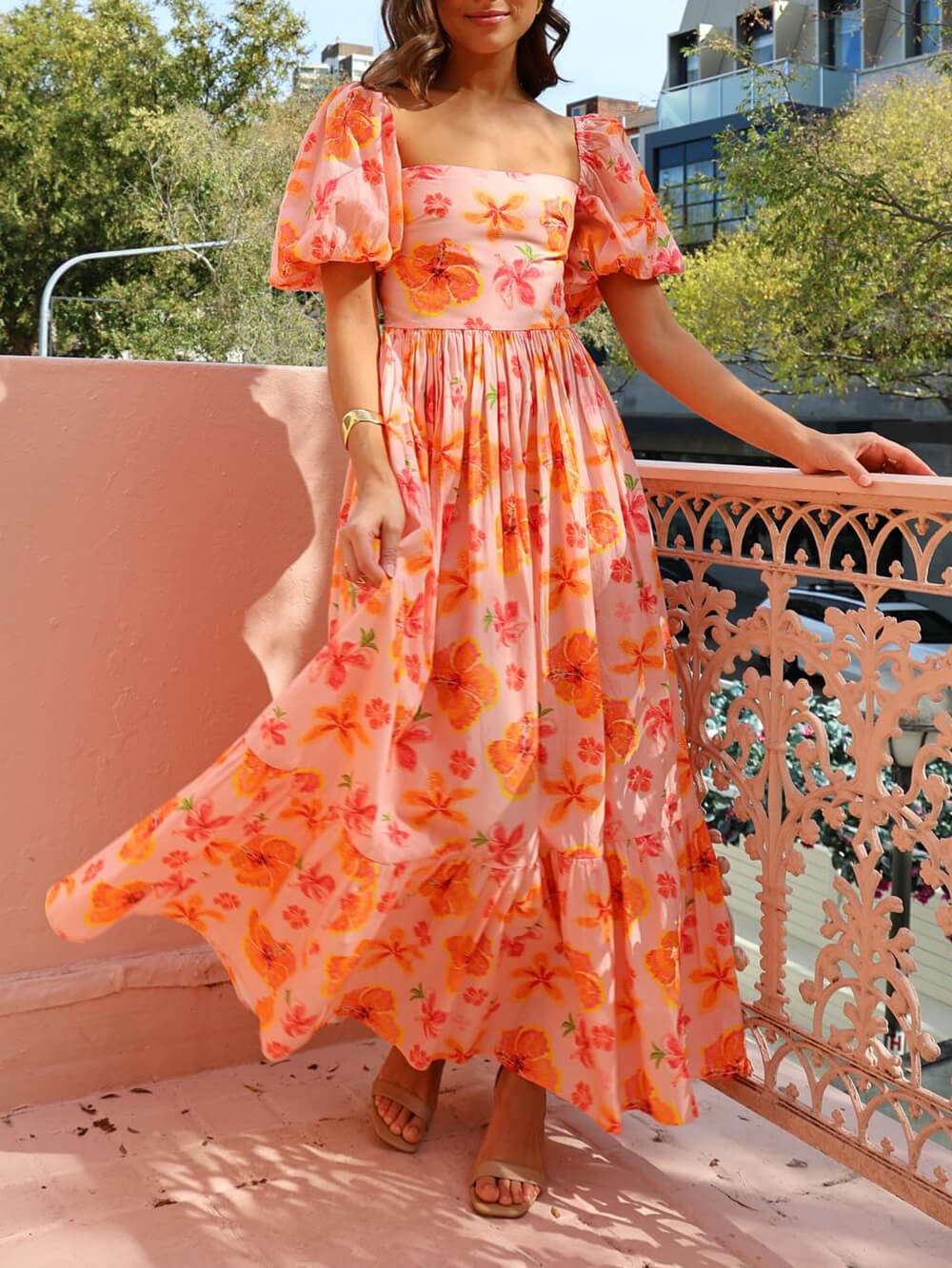 Vita Di Palma™ | Floral Maxi Dress