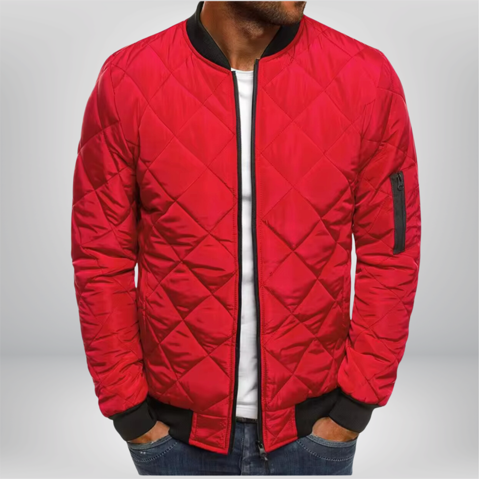 Vita Di Palma™ | Quilted Bomber Jacket