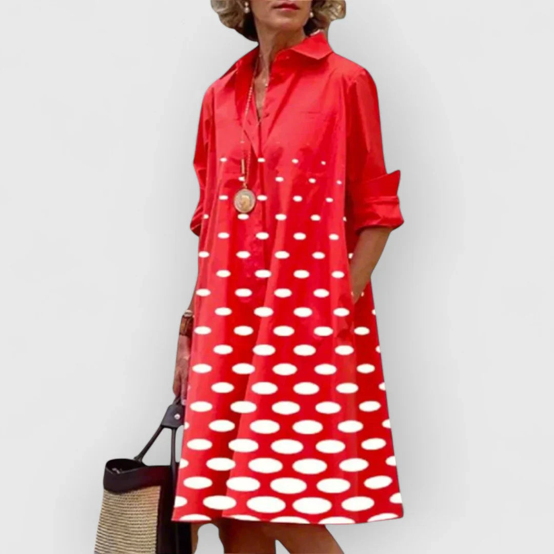 Adelia Midi Dress – Timeless Elegance & Unmatched Comfort