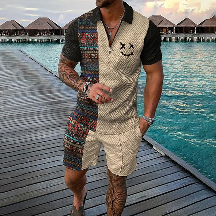 Vita Di Palma™ | Erik Time Traveler Polo & Shorts Set