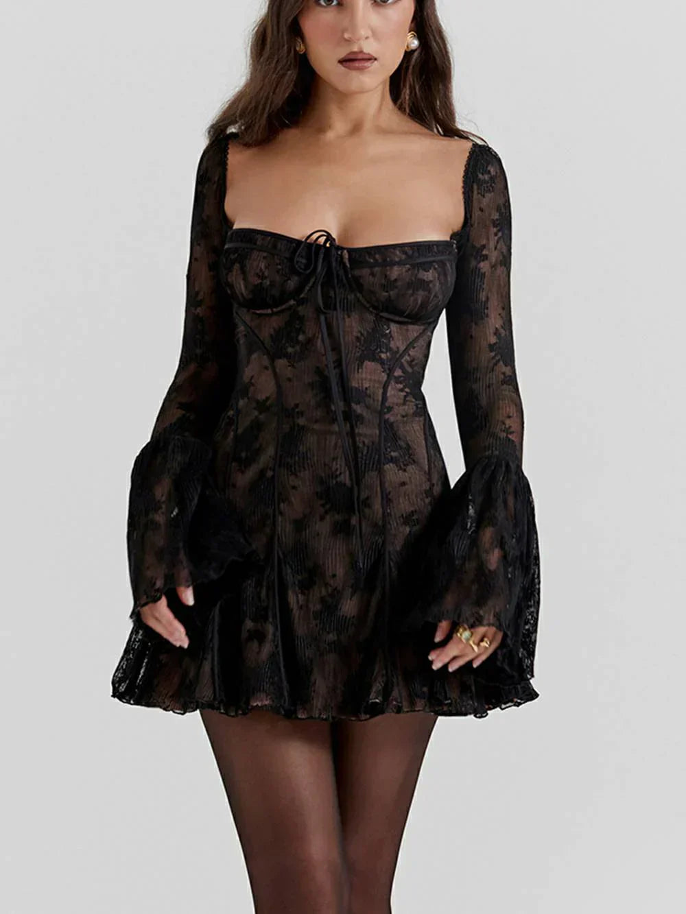 Rose Lace Dress