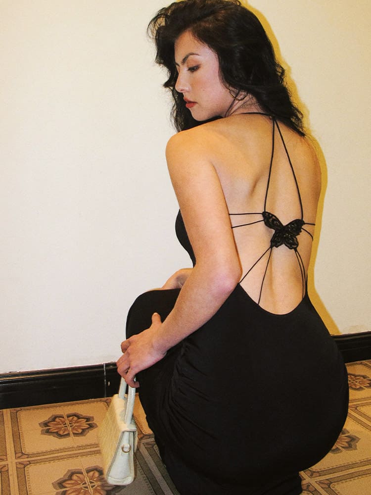 Vita Di Palma™ | Sexy Butterfly Back Dress