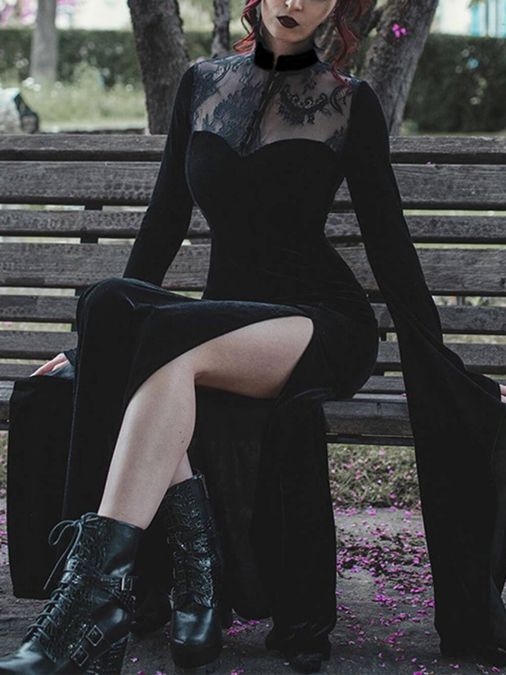 Vita Di Palma™ | Halloween Sexy Witch Maxi Dress