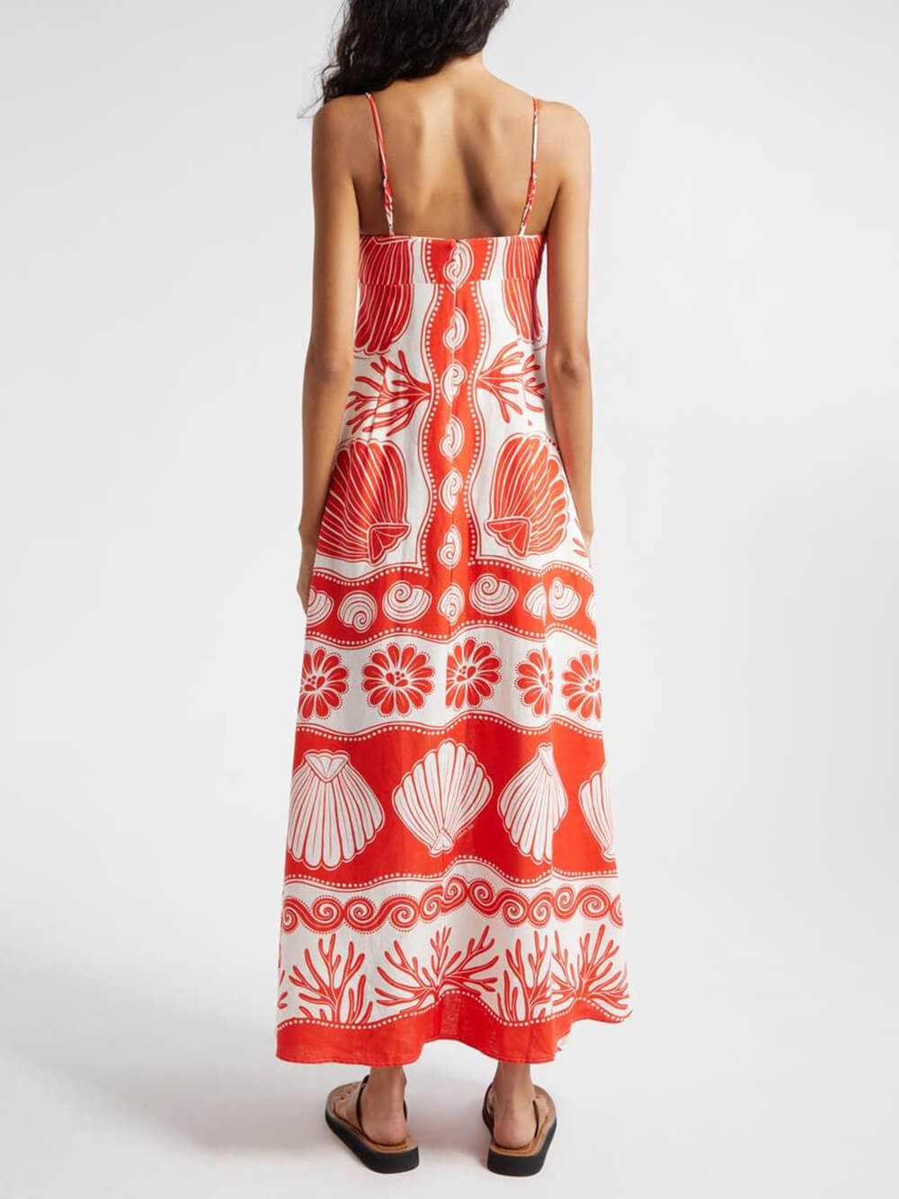 Vita Di Palma™ | Shell Unique Print Maxi Dress