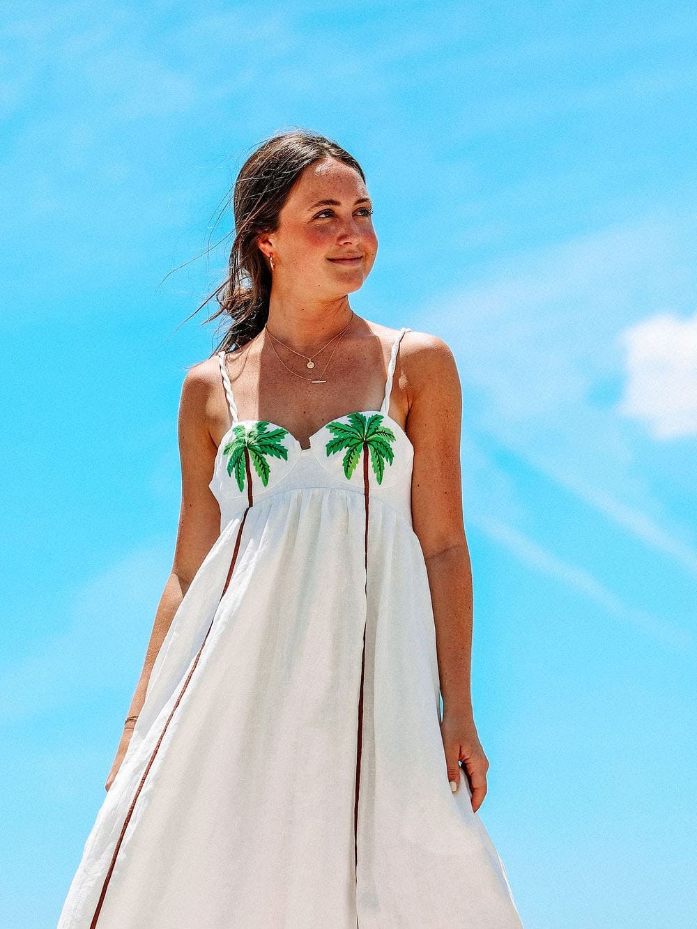 Vita Di Palma™ | Palm Oasis Slip Dress