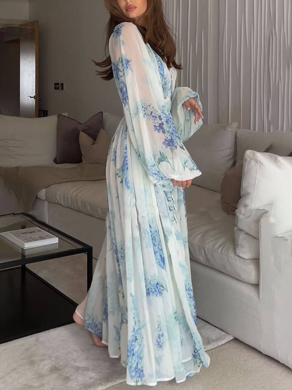 Vita Di Palma™ | Ocean Flower Maxi Dress