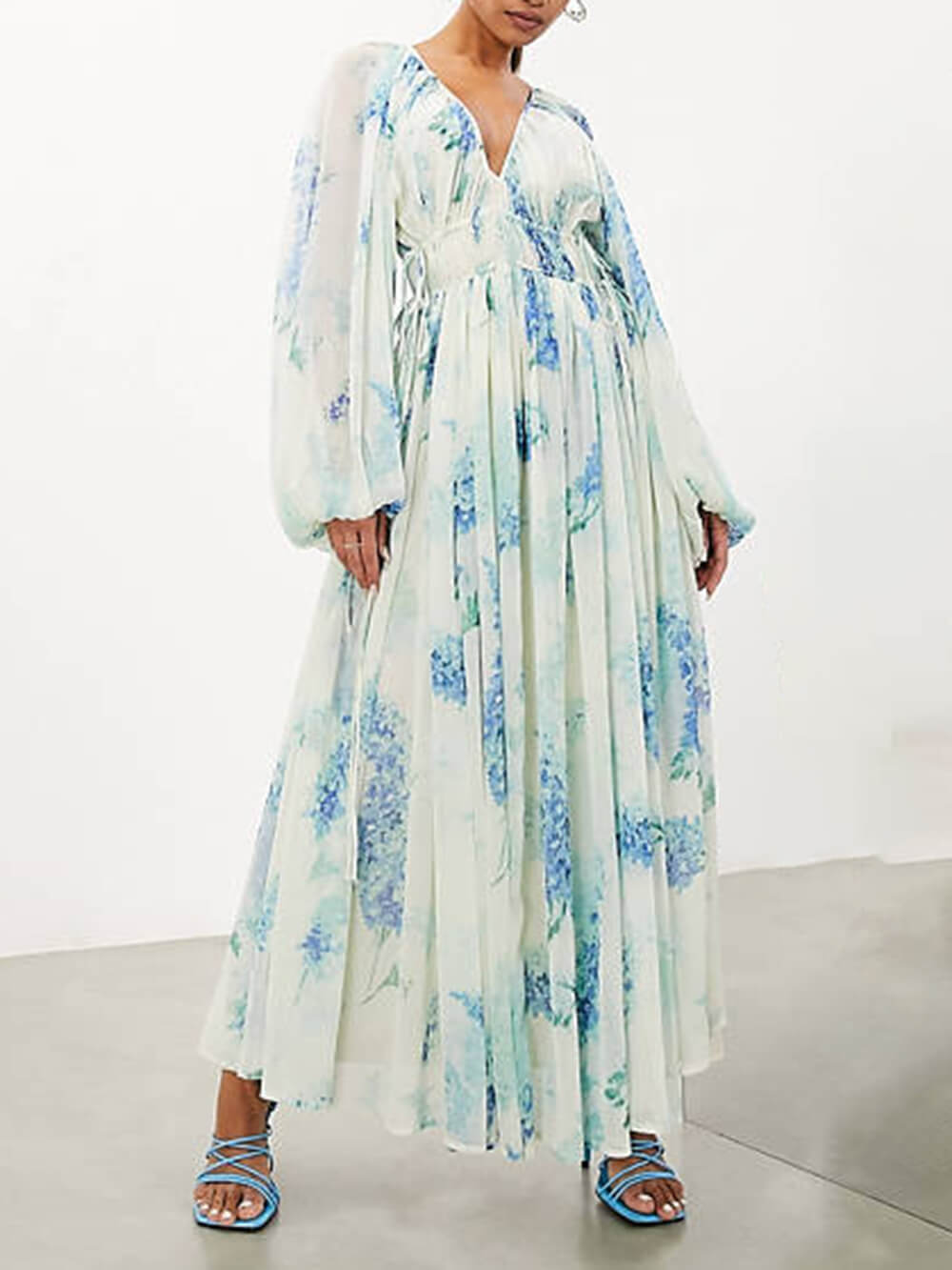 Vita Di Palma™ | Ocean Flower Maxi Dress