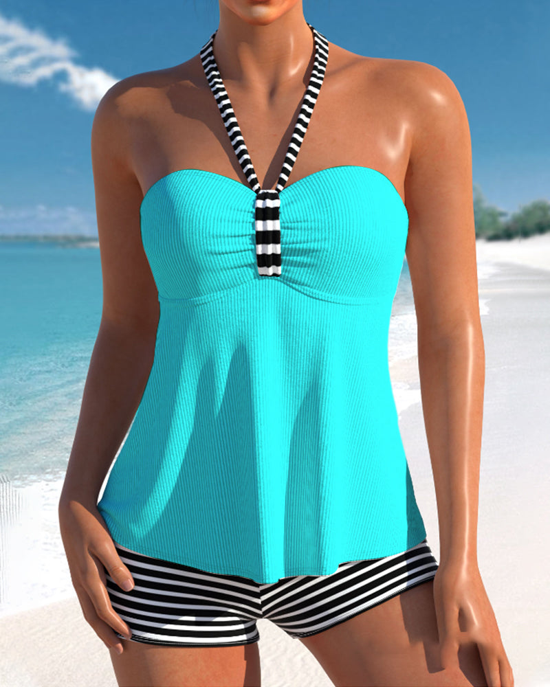 Vita Di Palma™ | Striped Tankini