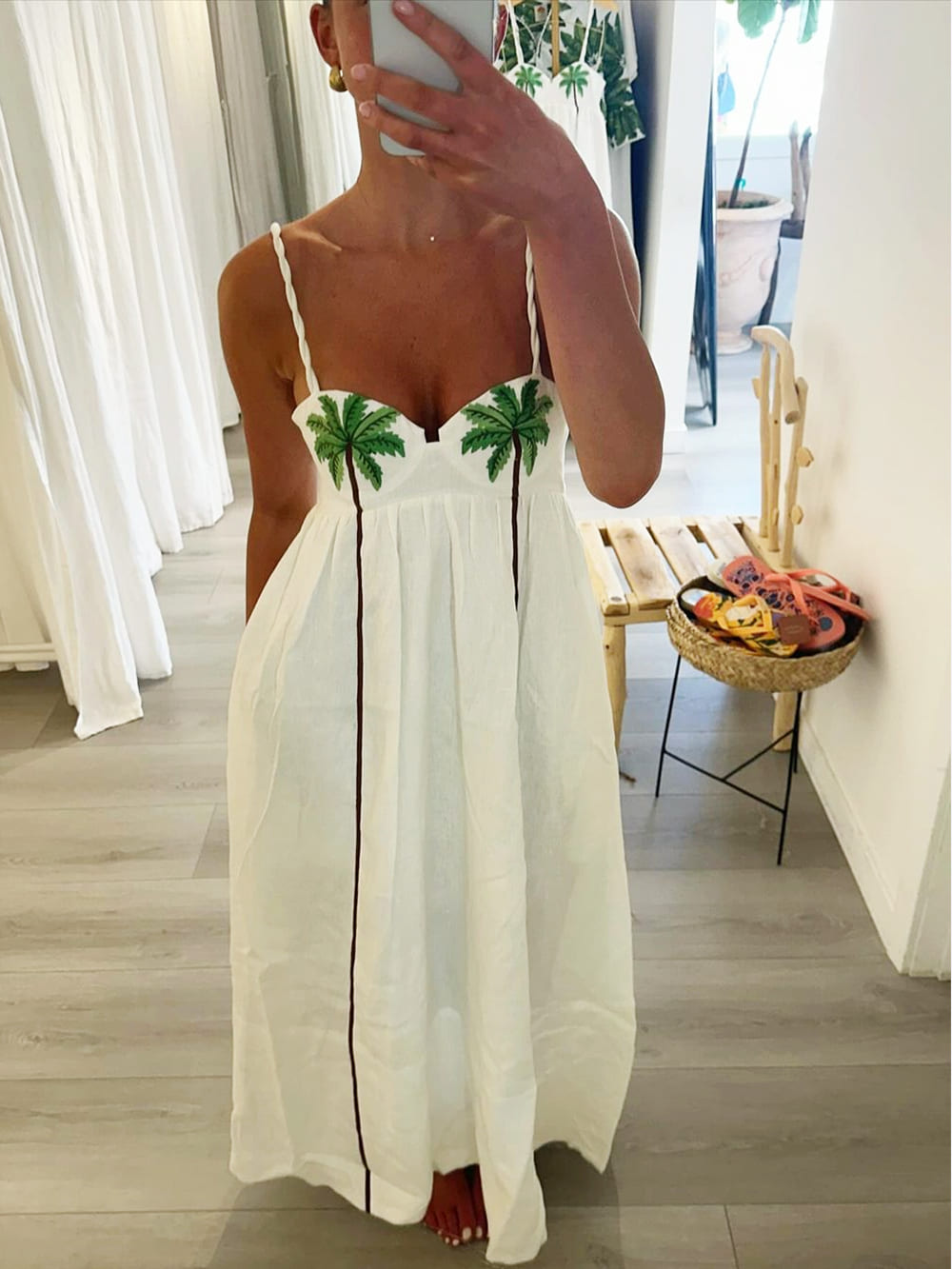 Vita Di Palma™ | Palm Oasis Slip Dress