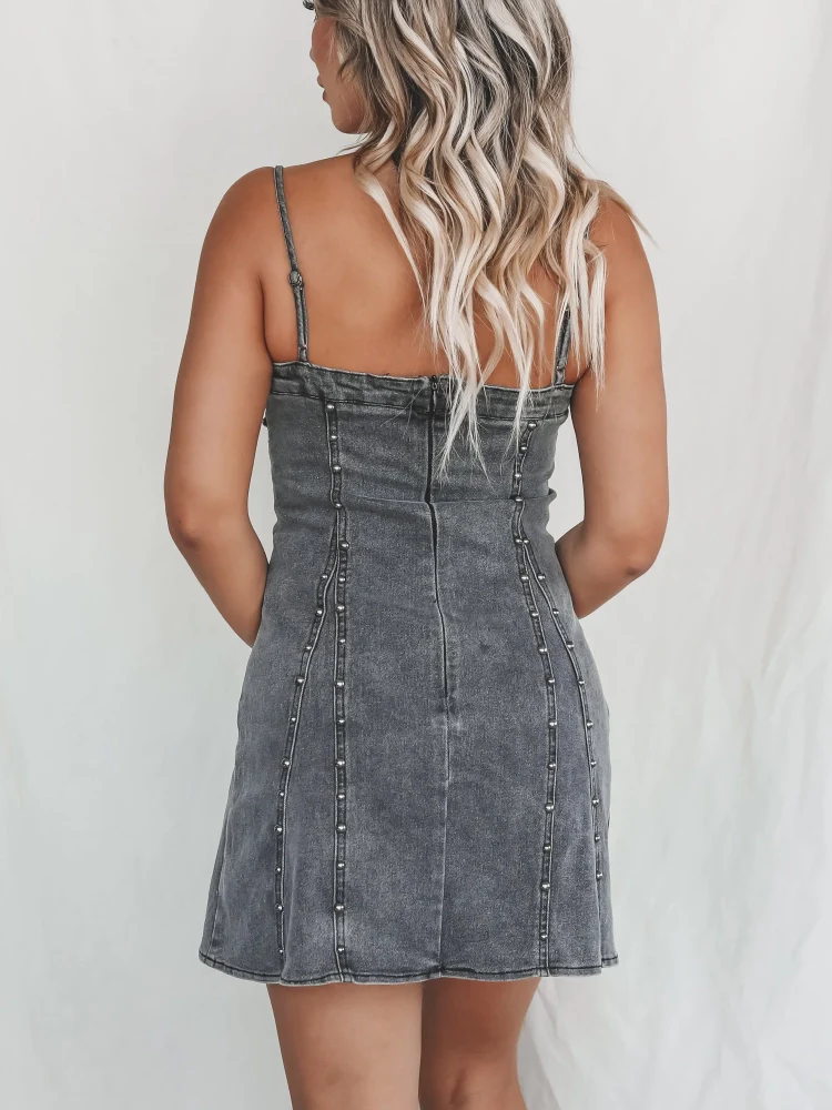 Vita Di Palma™ | Dixie Denim Mini Dress