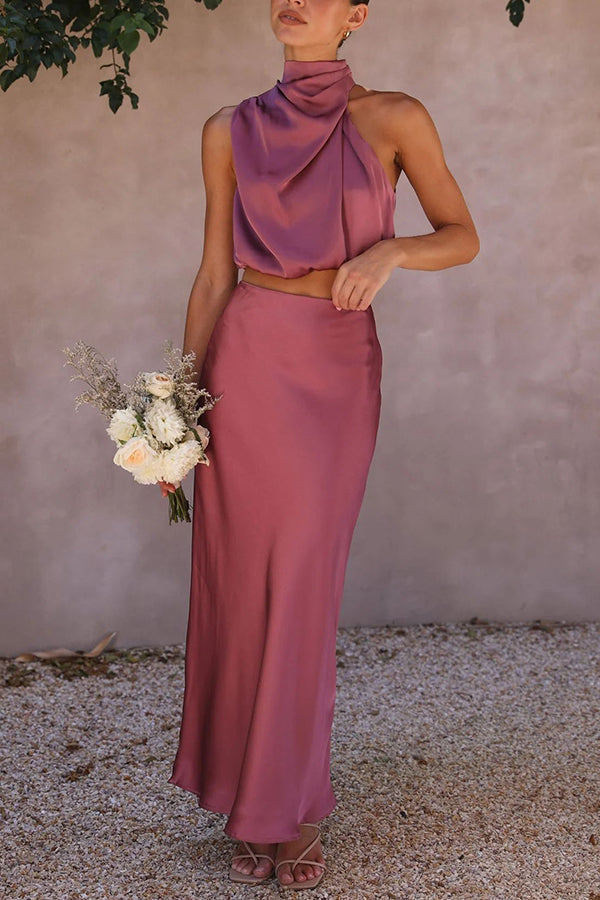 Hope: Elegant Satin Set