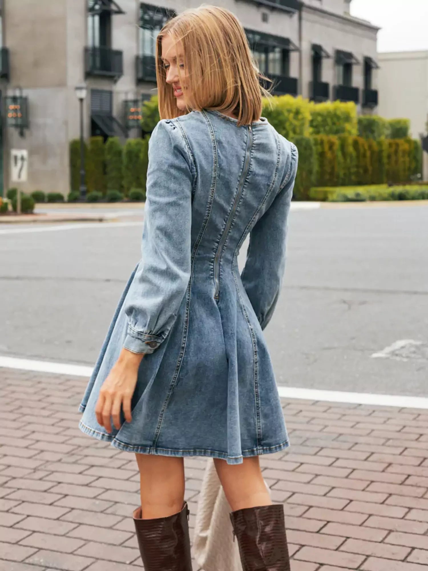 Vita Di Palma™ | Denim Darling Mini Dress