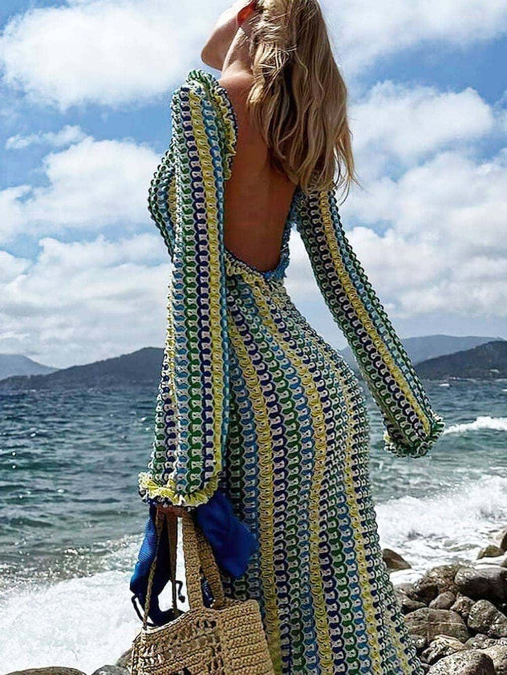 Vita Di Palma™ | Holiday Beach- Yellow Maxi Dress