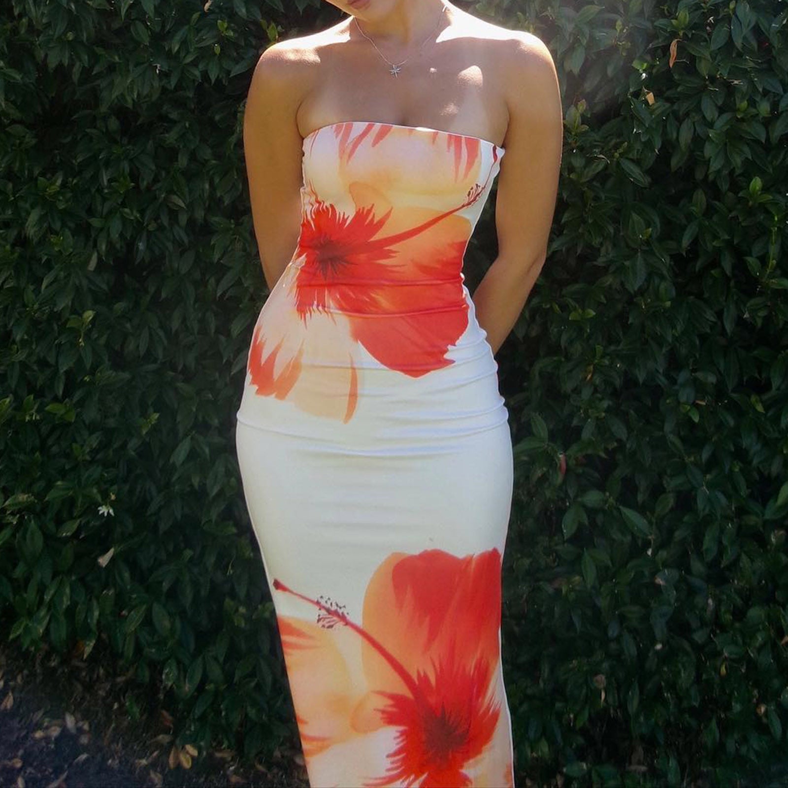 Vita Di Palma™ | Flower Off-Shoulder Dress