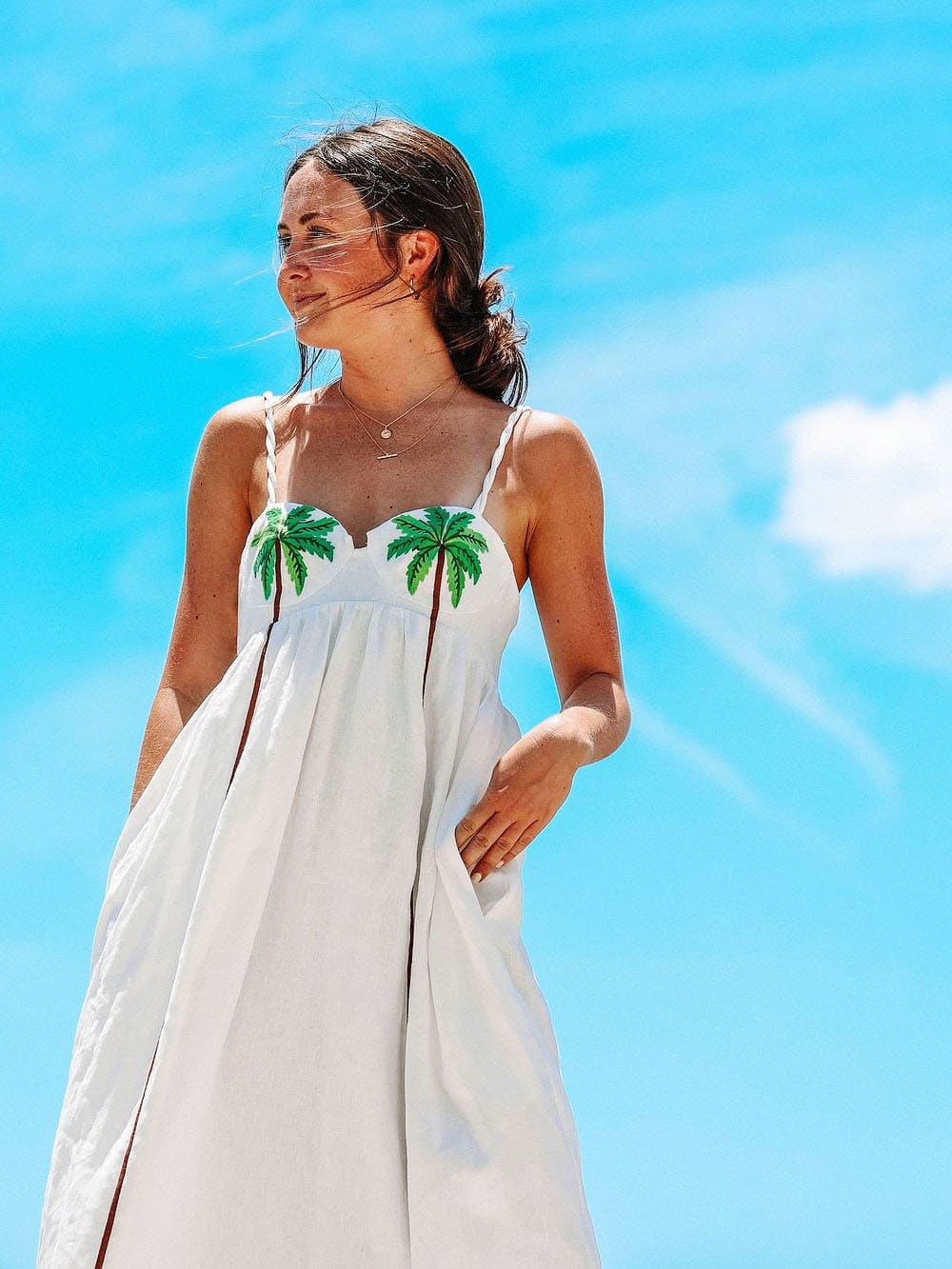 Vita Di Palma™ | Palm Oasis Slip Dress