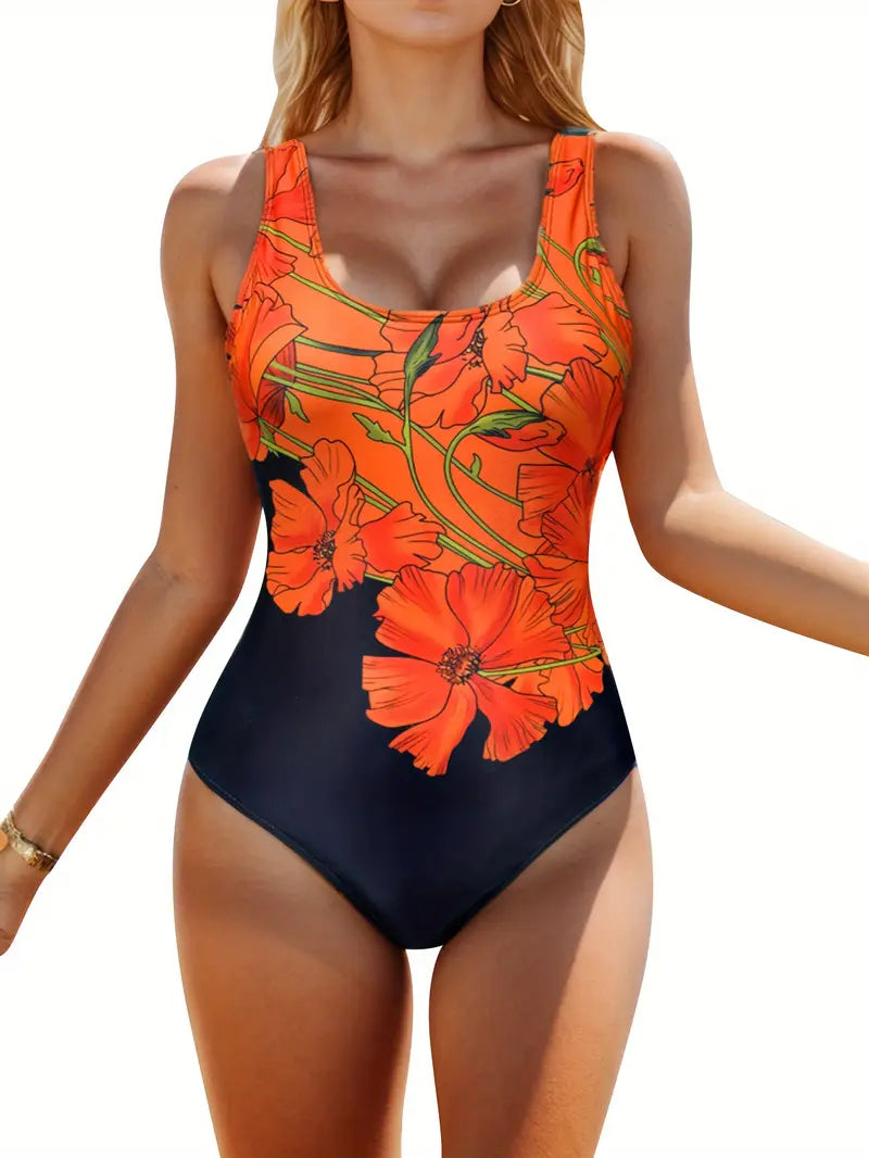 Vita Di Palma™ | Sophie One-Piece Swimsuit with Floral Print