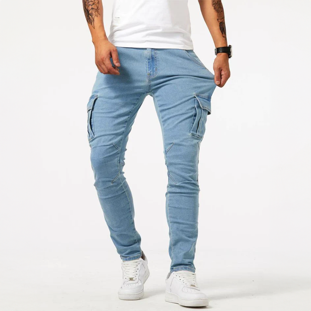 Vita Di Palma™ | Denim Cargo Jeans